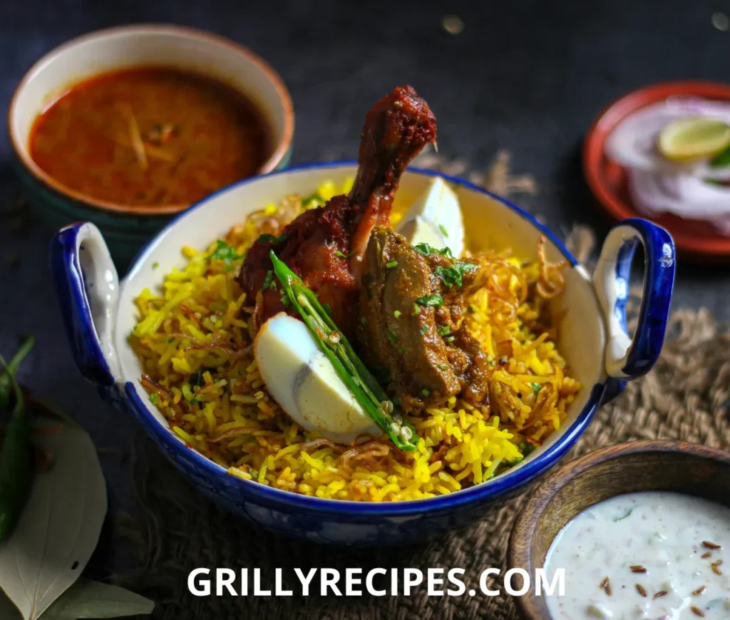 Homemade chicken and yellow rice served in a bowl