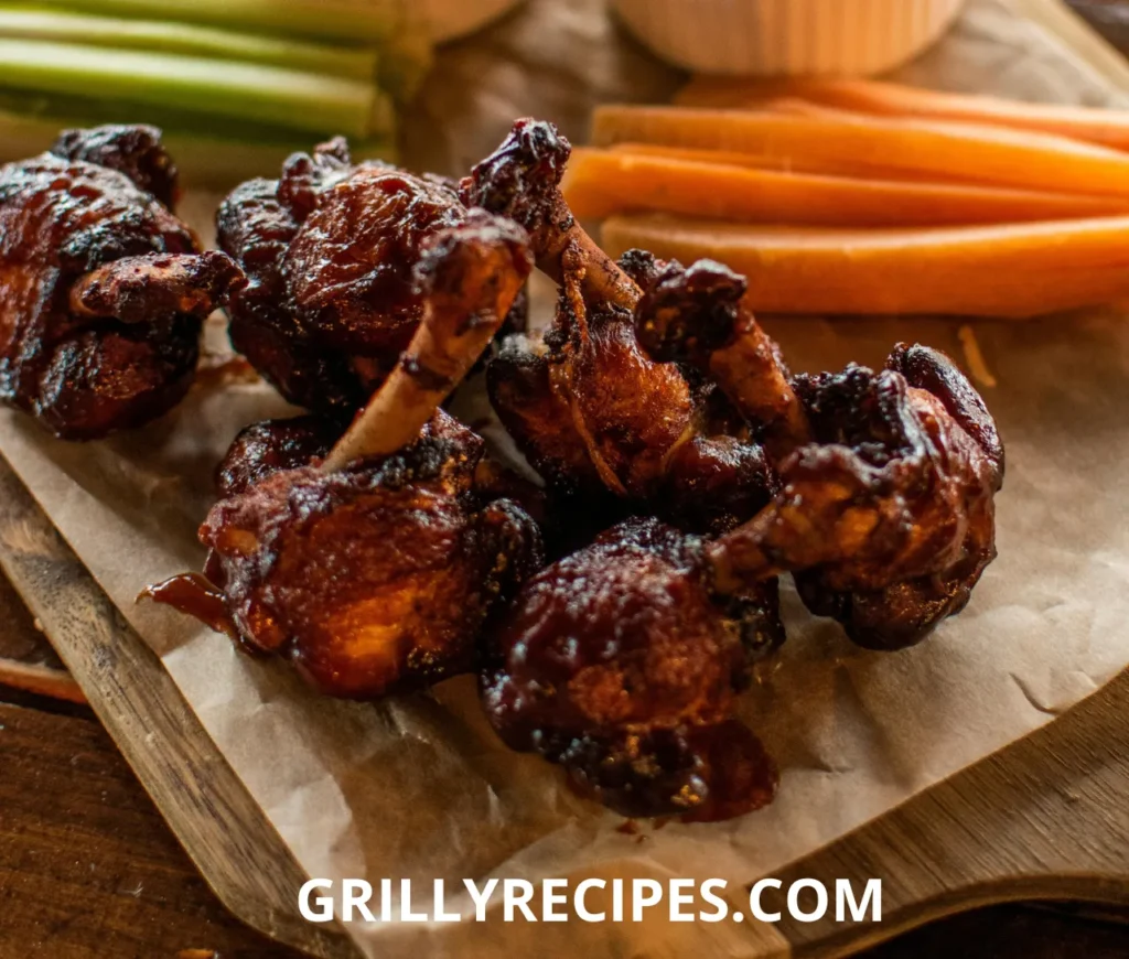 Juicy grilled chicken thigh recipes with a golden-brown crust on a barbecue grill.